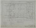 Thumbnail image of item number 1 in: 'First Baptist Church, Albany, Texas: Ground Floor Plan'.
