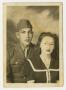 Photograph: [Portrait of Soldier and a Woman]