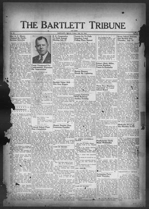 Primary view of object titled 'The Bartlett Tribune and News (Bartlett, Tex.), Vol. 61, No. 39, Ed. 1, Friday, July 23, 1948'.