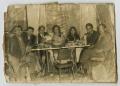 Photograph: [Photograph of Adults and a Baby in a Restaurant]