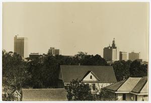 [View of Beaumont, Texas from Suburbs]