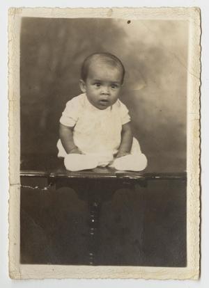 [Portrait of Infant on Table]