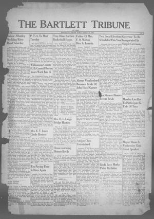 Primary view of object titled 'The Bartlett Tribune and News (Bartlett, Tex.), Vol. 64, No. 9, Ed. 1, Friday, January 12, 1951'.