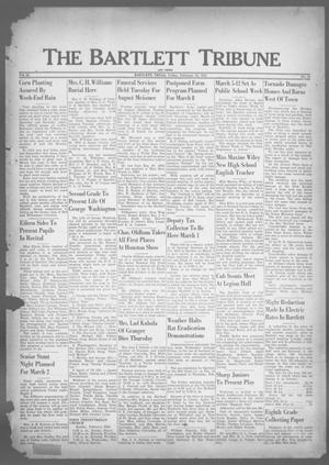 Primary view of object titled 'The Bartlett Tribune and News (Bartlett, Tex.), Vol. 64, No. 15, Ed. 1, Friday, February 23, 1951'.