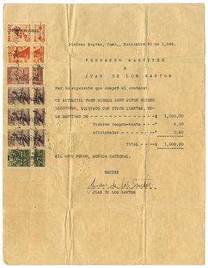Primary view of object titled '[Personal Bank Loan for Ford Automobile]'.