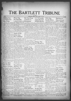 Primary view of object titled 'The Bartlett Tribune and News (Bartlett, Tex.), Vol. 64, No. 49, Ed. 1, Friday, October 19, 1951'.