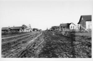 Primary view of [A dirt road in residential Rosenberg]