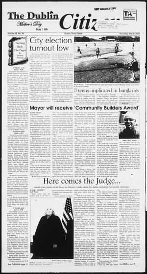 The Dublin Citizen (Dublin, Tex.), Vol. 13, No. 36, Ed. 1 Thursday, May 8, 2003