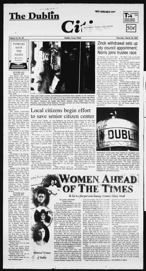The Dublin Citizen (Dublin, Tex.), Vol. 12, No. 30, Ed. 1 Thursday, March 28, 2002