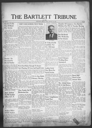 Primary view of The Bartlett Tribune and News (Bartlett, Tex.), Vol. 65, No. 17, Ed. 1, Friday, February 29, 1952