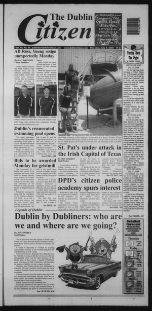The Dublin Citizen (Dublin, Tex.), Vol. 19, No. 45, Ed. 1 Thursday, July 9, 2009