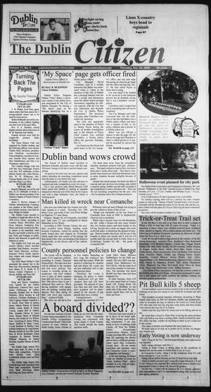 The Dublin Citizen (Dublin, Tex.), Vol. 17, No. 8, Ed. 1 Thursday, October 26, 2006