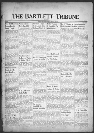 Primary view of object titled 'The Bartlett Tribune and News (Bartlett, Tex.), Vol. 66, No. 15, Ed. 1, Friday, February 20, 1953'.
