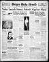 Thumbnail image of item number 1 in: 'Borger Daily Herald (Borger, Tex.), Vol. 17, No. 116, Ed. 1 Wednesday, April 7, 1943'.