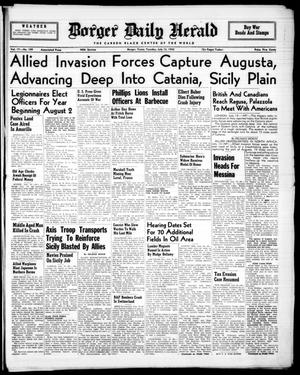 Borger Daily Herald (Borger, Tex.), Vol. 17, No. 199, Ed. 1 Tuesday, July 13, 1943