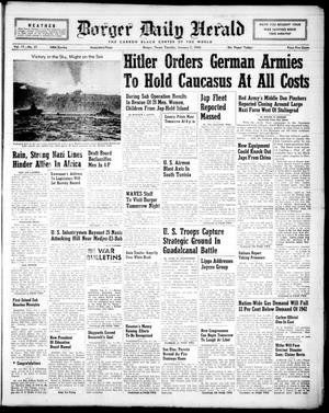 Borger Daily Herald (Borger, Tex.), Vol. 17, No. 37, Ed. 1 Tuesday, January 5, 1943