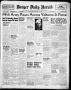 Thumbnail image of item number 1 in: 'Borger Daily Herald (Borger, Tex.), Vol. 17, No. 280, Ed. 1 Friday, October 15, 1943'.