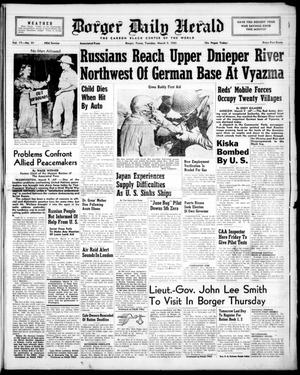 Borger Daily Herald (Borger, Tex.), Vol. 17, No. 91, Ed. 1 Tuesday, March 9, 1943