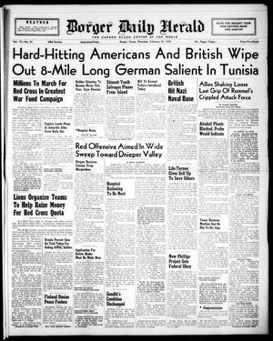 Borger Daily Herald (Borger, Tex.), Vol. 17, No. 81, Ed. 1 Thursday, February 25, 1943