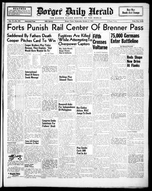 Borger Daily Herald (Borger, Tex.), Vol. 17, No. 272, Ed. 1 Wednesday, October 6, 1943