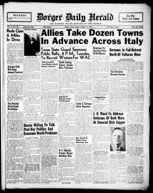 Borger Daily Herald (Borger, Tex.), Vol. 17, No. 281, Ed. 1 Sunday, October 17, 1943