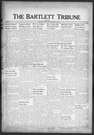The Bartlett Tribune and News (Bartlett, Tex.), Vol. 67, No. 45, Ed. 1, Friday, September 17, 1954
