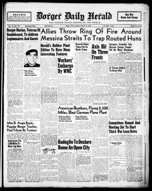 Borger Daily Herald (Borger, Tex.), Vol. 17, No. 227, Ed. 1 Sunday, August 15, 1943