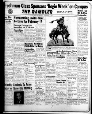 The Rambler (Fort Worth, Tex.), Vol. 20, No. 18, Ed. 1 Monday, February 2, 1948