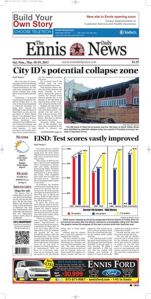 The Ennis Daily News (Ennis, Tex.), Ed. 1 Sunday, May 19, 2013