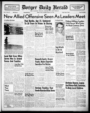 Borger Daily Herald (Borger, Tex.), Vol. 17, No. 57, Ed. 1 Thursday, January 28, 1943