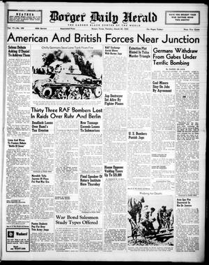 Borger Daily Herald (Borger, Tex.), Vol. 17, No. 109, Ed. 1 Tuesday, March 30, 1943
