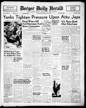 Borger Daily Herald (Borger, Tex.), Vol. 17, No. 157, Ed. 1 Tuesday, May 25, 1943