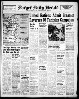 Borger Daily Herald (Borger, Tex.), Vol. 17, No. 74, Ed. 1 Wednesday, February 17, 1943