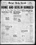 Thumbnail image of item number 1 in: 'Borger Daily Herald (Borger, Tex.), Vol. 17, No. 226, Ed. 1 Friday, August 13, 1943'.