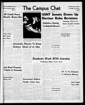 The Campus Chat (Denton, Tex.), Vol. 47, No. 20, Ed. 1 Wednesday, December 4, 1963