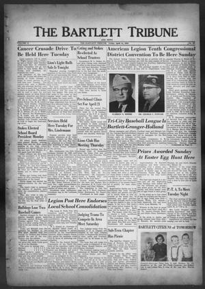 The Bartlett Tribune and News (Bartlett, Tex.), Vol. 71, No. 23, Ed. 1, Friday, April 11, 1958