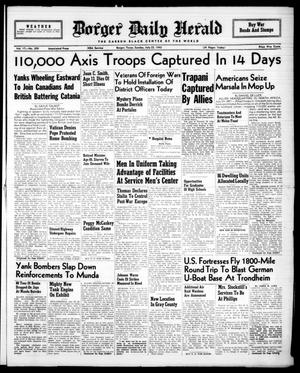 Borger Daily Herald (Borger, Tex.), Vol. 17, No. 209, Ed. 1 Sunday, July 25, 1943