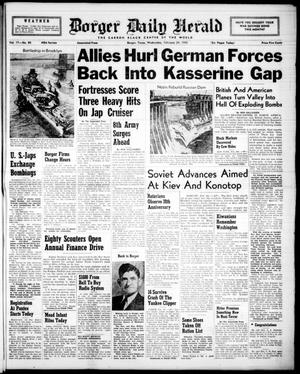 Borger Daily Herald (Borger, Tex.), Vol. 17, No. 80, Ed. 1 Wednesday, February 24, 1943