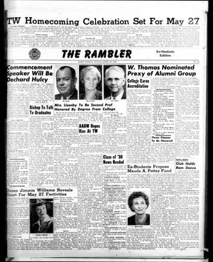 The Rambler (Fort Worth, Tex.), Vol. 22, No. 28, Ed. 1 Tuesday, April 25, 1950