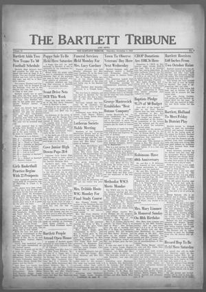 The Bartlett Tribune and News (Bartlett, Tex.), Vol. 73, No. 1, Ed. 1, Thursday, November 5, 1959
