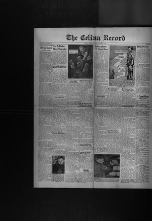 The Celina Record (Celina, Tex.), Vol. 51, No. 45, Ed. 1 Thursday, June 18, 1953