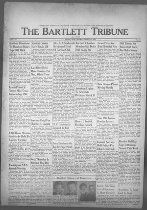 The Bartlett Tribune and News (Bartlett, Tex.), Vol. 75, No. 15, Ed. 1, Thursday, February 15, 1962