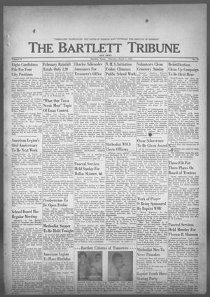 Primary view of object titled 'The Bartlett Tribune and News (Bartlett, Tex.), Vol. 75, No. 18, Ed. 1, Thursday, March 8, 1962'.