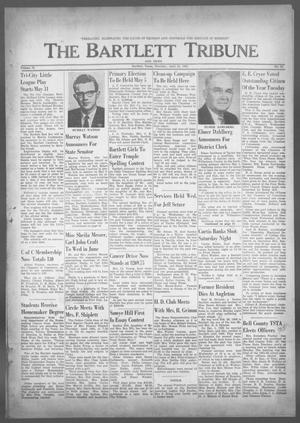 The Bartlett Tribune and News (Bartlett, Tex.), Vol. 75, No. 25, Ed. 1, Thursday, April 26, 1962