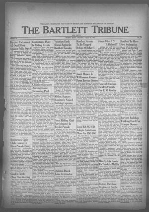 The Bartlett Tribune and News (Bartlett, Tex.), Vol. 75, No. 43, Ed. 1, Thursday, August 30, 1962