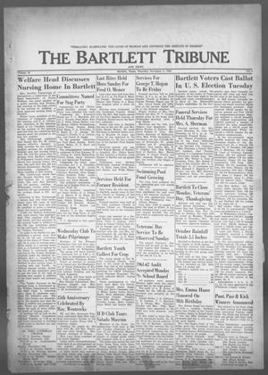 The Bartlett Tribune and News (Bartlett, Tex.), Vol. 76, No. 1, Ed. 1, Thursday, November 8, 1962