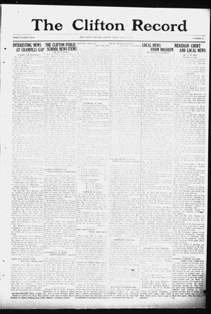 The Clifton Record (Clifton, Tex.), Vol. 38, No. 13, Ed. 1 Friday, May 27, 1932