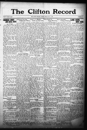 The Clifton Record (Clifton, Tex.), Vol. 38, No. 18, Ed. 1 Friday, July 1, 1932