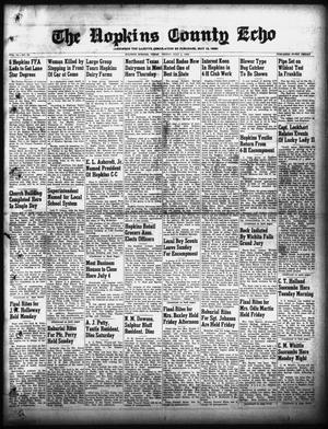 Primary view of object titled 'The Hopkins County Echo (Sulphur Springs, Tex.), Vol. 74, No. 26, Ed. 1 Friday, July 1, 1949'.