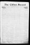 Newspaper: The Clifton Record (Clifton, Tex.), Vol. 38, No. 11, Ed. 1 Friday, Ma…